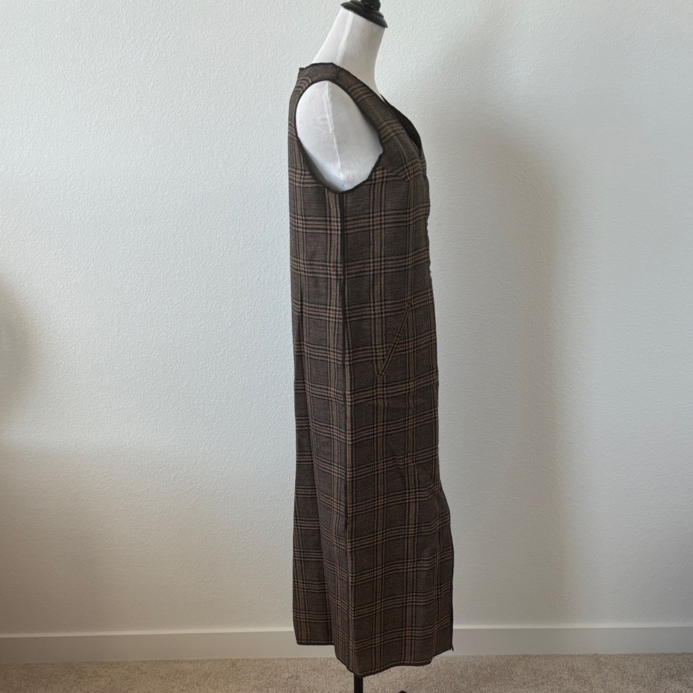 Vintage Harve Benard Buttoned Wool Midi Dress - Picture 3 of 9